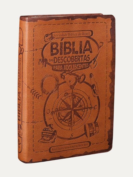 Bíblia das descobertas para adolescentes. Marron - SBB