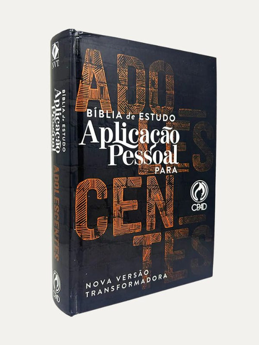 Bíblia de Estudo Aplicação Pessoal para Adolescentes Média Laranja I CPAD