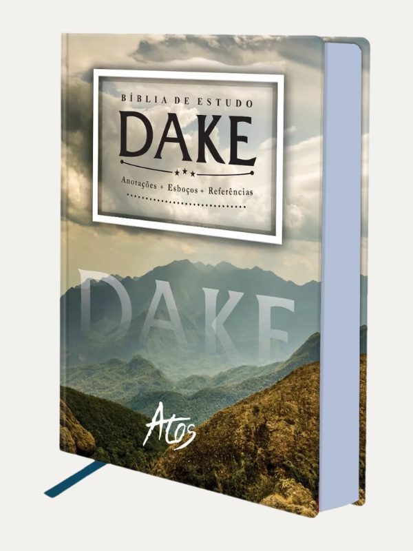 Bìblia de Estudo Dake| Letra grande | Capa Dura Montanhas