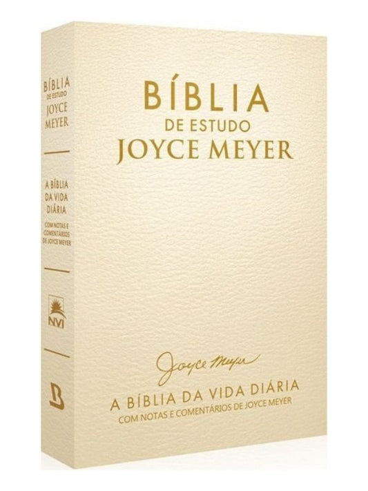 Bíblia de Estudo Joyce Meyer dorado - Bello Publicações