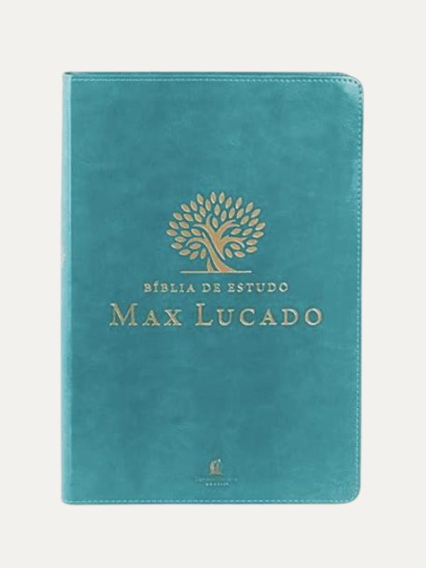 Bíblia de Estudo Max Lucado I Capa Verde I NVI
