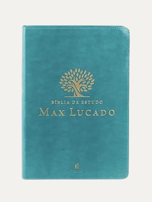 Bíblia de Estudo Max Lucado I Capa Verde I NVI
