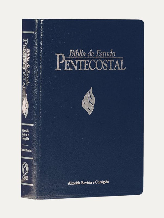 Bíblia de Estudo Pentecostal Pequena Azul