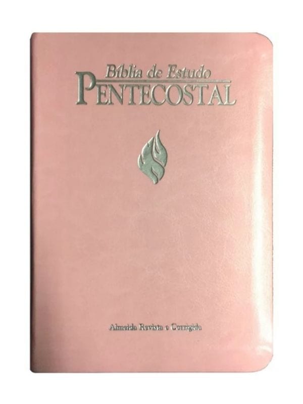 Bíblia de Estudo Pentecostal Pequena, Rosa