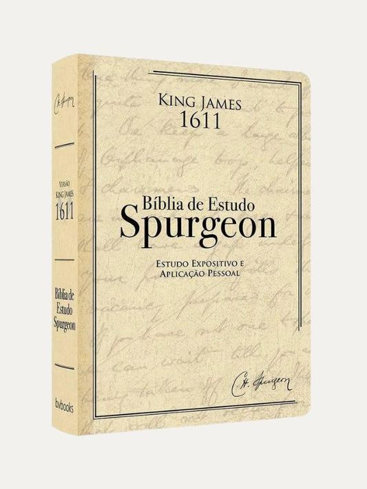Bíblia de Estudo Spurgeon | Estudo expositivo e aplicação pessoal