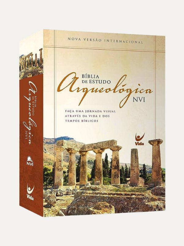 Bíblia de estudo Arqueológica, capa dura - Vida