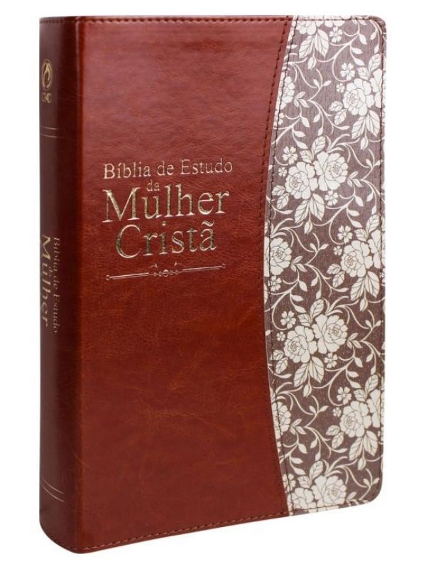 Bíblia de estudo da mulher cristã grande marrom, CPAD