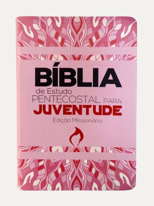 Bíblia de estudo pentecostal para juventude ed. missionária rosa, ARC