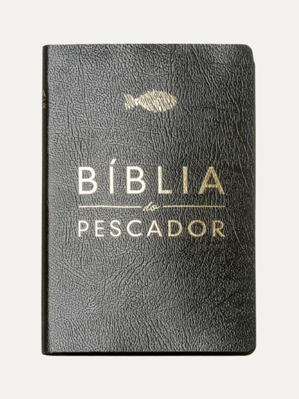 Bíblia do Pescador Corvertex I Preta I CPAD