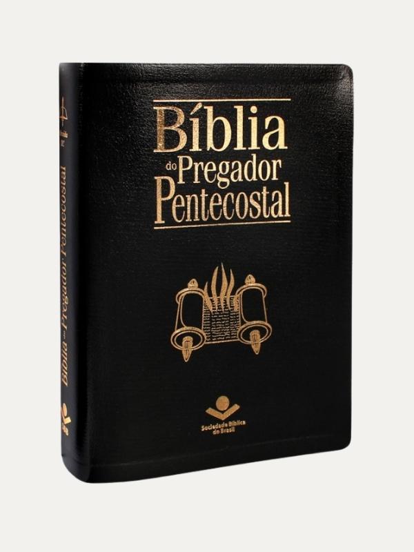 Bíblia do Pregador Pentecostal sem índice I Preta