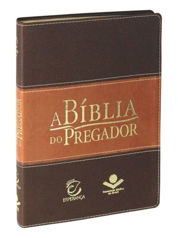 Bíblia do Pregador marrom - RA - SBB