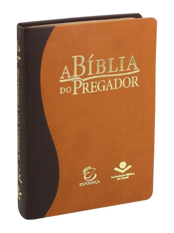 Bíblia do Pregador marrom média, ARC - SBB