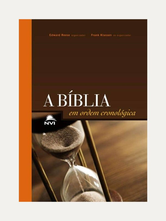 Bíblia em Ordem Cronológica I Capa Dura