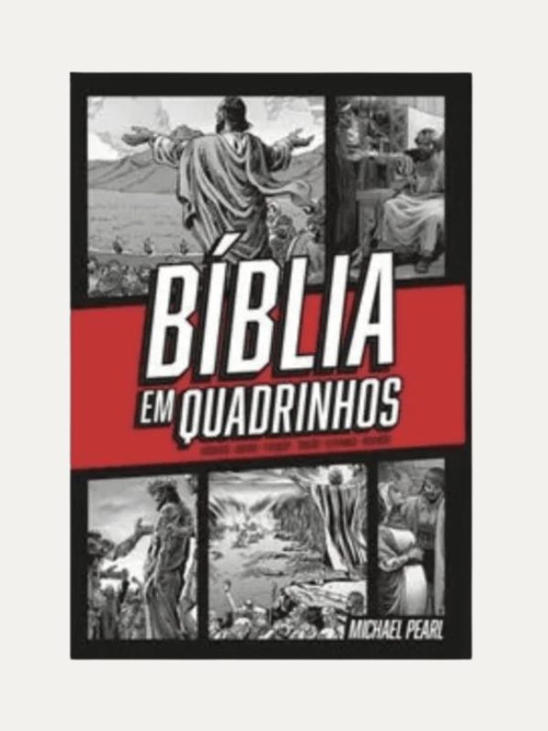 Bíblia em Quadrinhos I Capa Dura I Vermelha e Preta