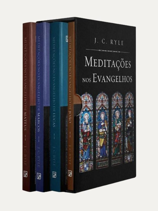 Box Meditações nos Evangelhos I J.C. Ryle I 4 Volumes