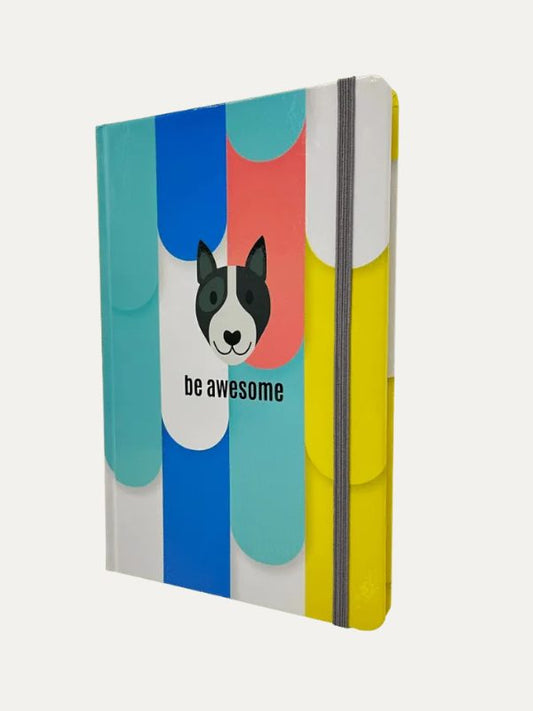 Caderno anotação I Dog be Awesome