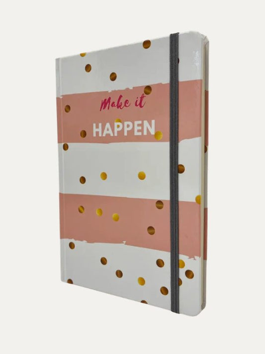 Caderno anotação I Make it happen