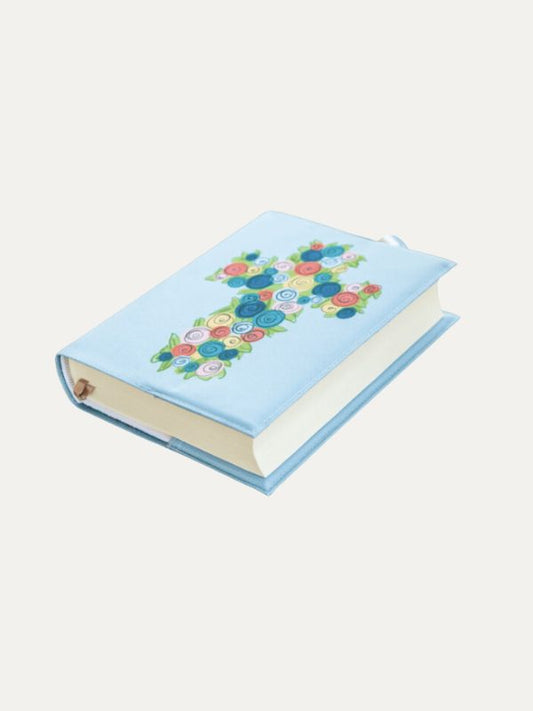 Capa de Bíblia I Cruz Floral