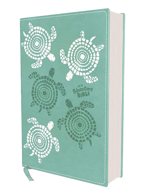 NKJV, Adventure Bible, Leathersoft, Teal, Full Color