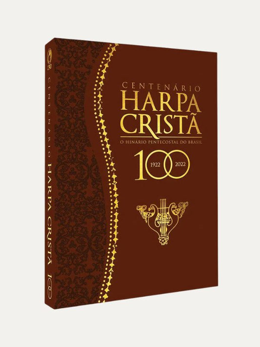 Harpa Cristã Centenário Marrom