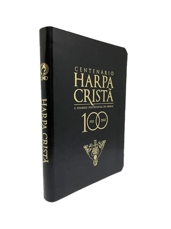Harpa Cristã Luxo Preta