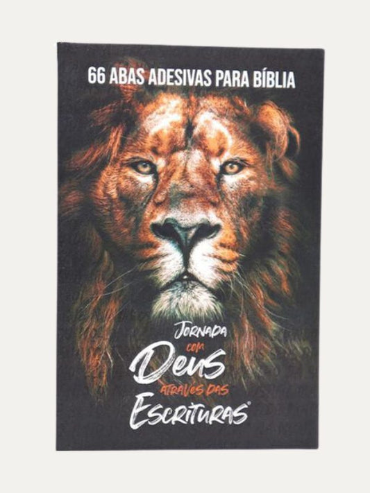 Jornada com Deus Através das Escrituras I Manual de Estudo I Abas I Leão
