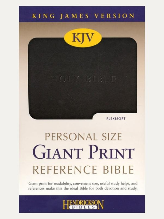 KJV Personal Size Giant Print Reference Bible