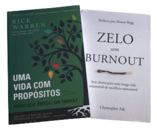 Kit Pais - 1 Uma vida com propósito e 1 Zelo sem burnout