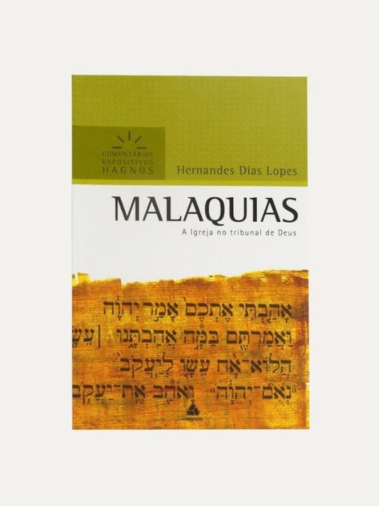 Malaquias Com. Expositivos, HDL - Hagnos