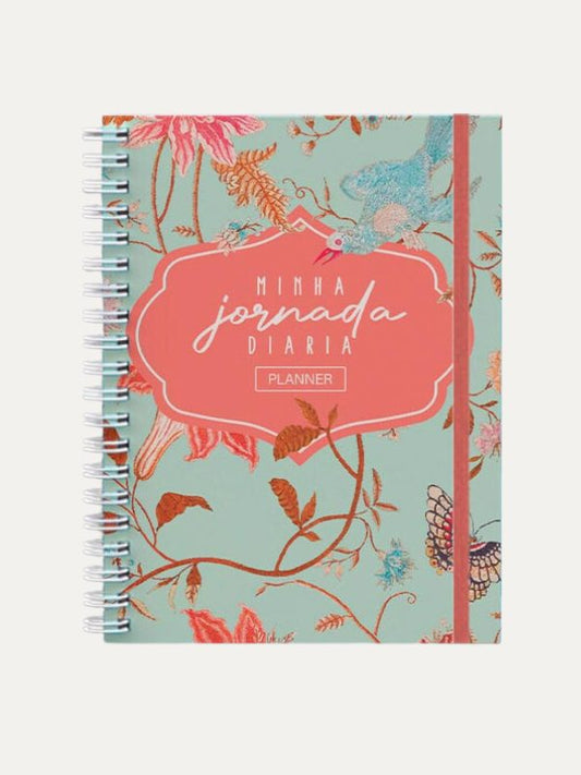 Minha Jornada Diária I Capa Dura I Jardim I Planner Permanente