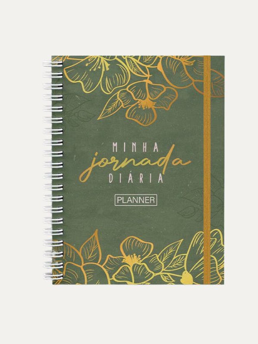 Minha Jornada com Deus I Capa Dura I Verde Gold I Permanente