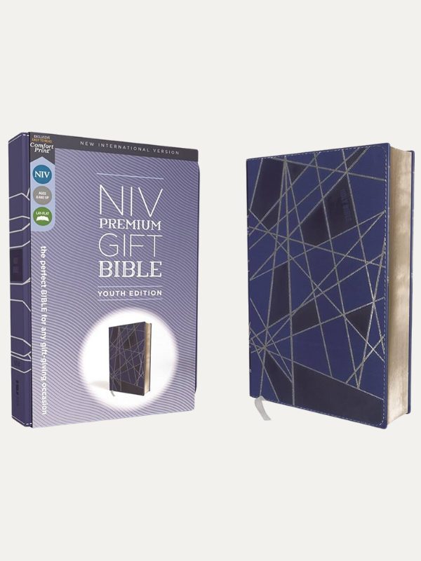 NIV Premium Gift Bible I Youth Edition, Comfort Print I Leathersoft I Blue