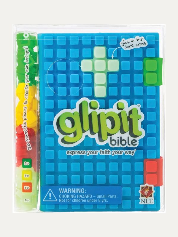 NLT glipit Bible I Blue Silicone