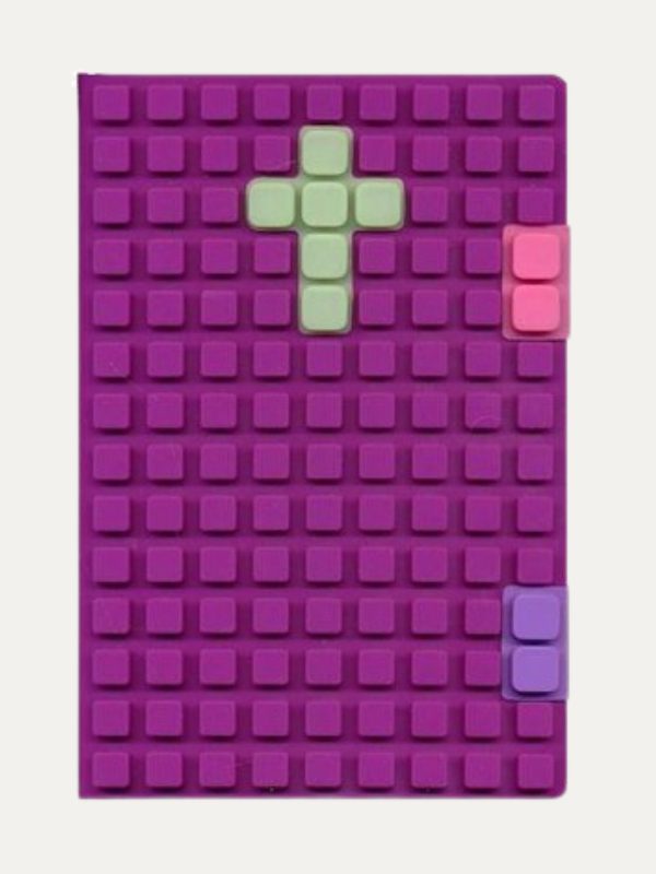 NLT glipit Bible I Purple Silicone
