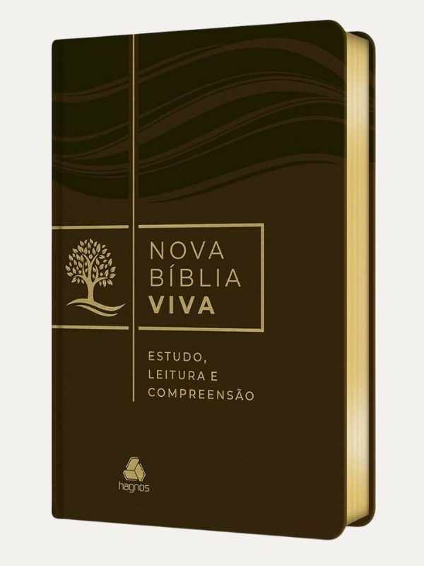 Nova Bíblia Viva – Estudo, leitura e compreensão - Marrom