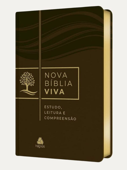 Nova Bíblia Viva – Estudo, leitura e compreensão - Marrom