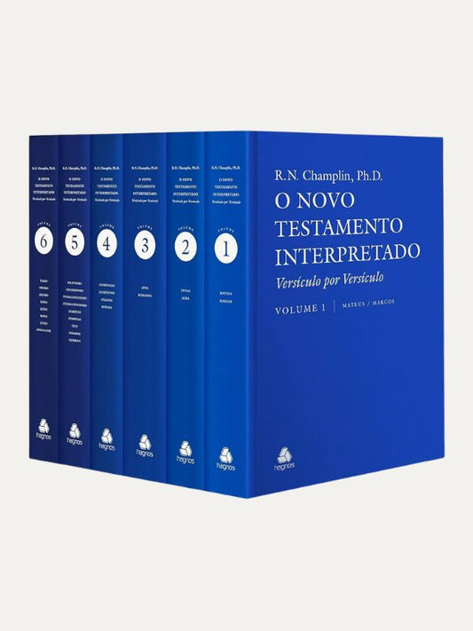 Novo Testamento Interpretado Champlin, 6 - Hagnos