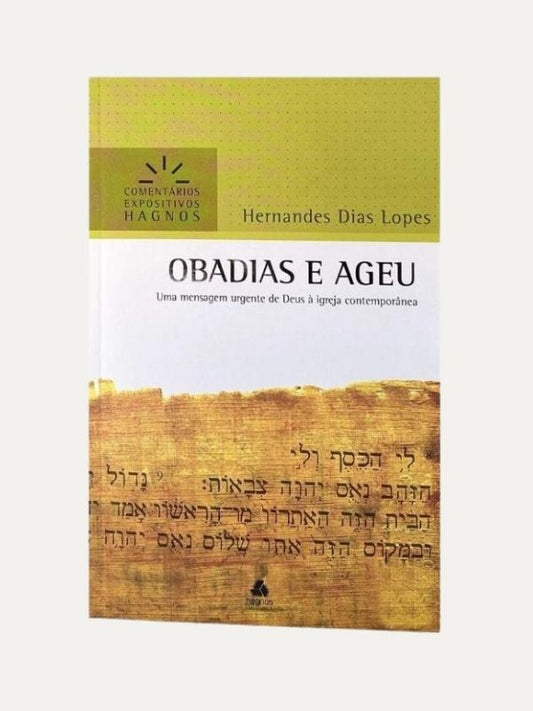Obadias a Ageu,  Com. Expositivos, HDL - Hagnos