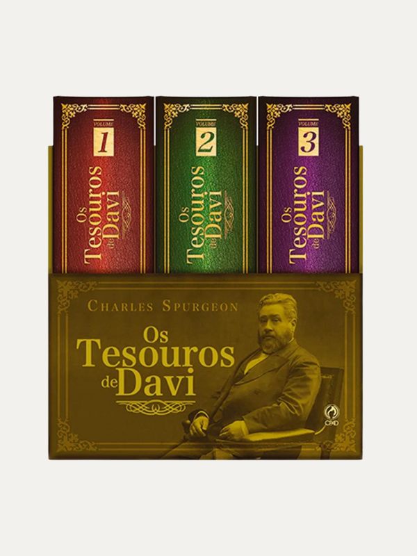 Os tesouros de Davi (3 volumes), Charles Spurgeon - CPAD