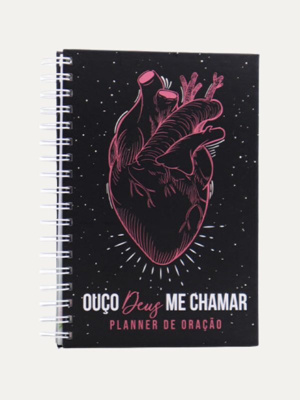 Ouço Deus me Chamar I Capa Dura I Planner de Oração I Coração