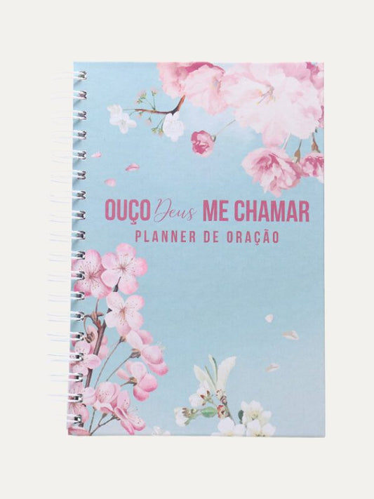 Ouço Deus me Chamar I Capa Dura I Planner de Oração I Inverno