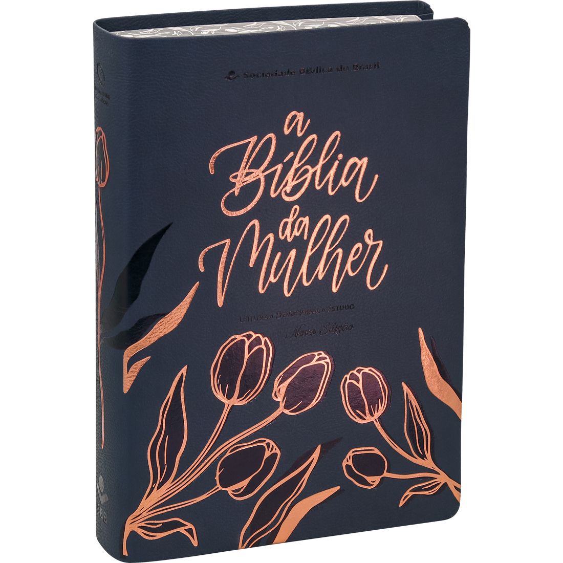 A Bíblia da Mulher I Nova Edição I Tulipa Preta I NAA I Letra Grande