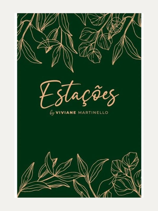 Planner Estações I Viviane Martinello I Capa Dura Floral