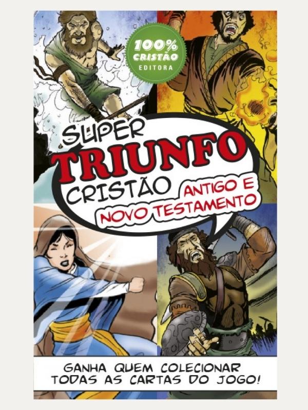 Super Triunfo Cristão (AT e NT) I Quadrinhos e Jogos de Cartas