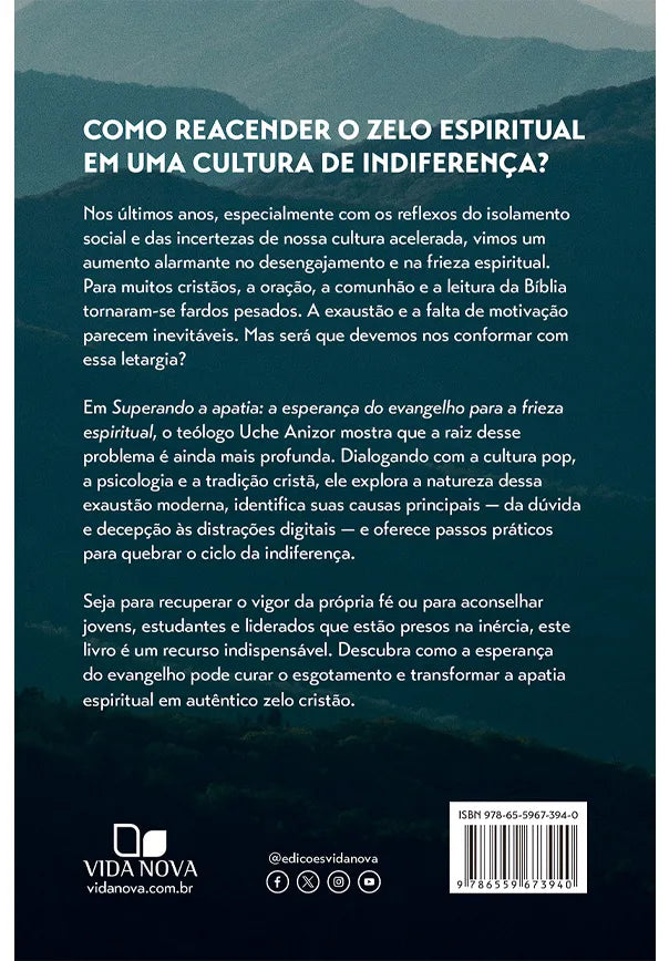 Superando a apatia | Uche Anizor | Vida Nova