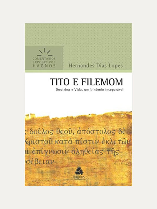 Tito e Filemon Com. Expositivos, HDL - Hagnos