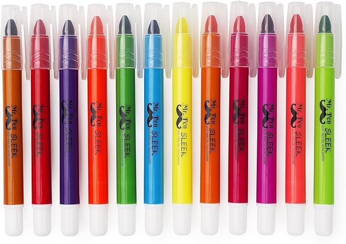 Marcadores de Gel para Biblia I 12 Unidades I Cores Variadas