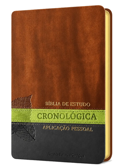 Bíblia de Estudo Cronológica Aplicação Pessoal I Tarja Verde I CPAD