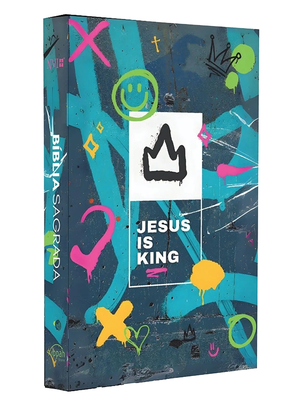 Biblia Sagrada NVI I Jesus Is King I Capa Dura