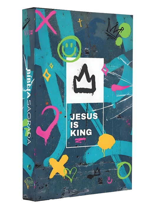 Biblia Sagrada NVI I Jesus Is King I Capa Dura